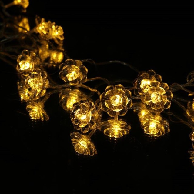 ریسه طرح گل مرداب ۴ متری