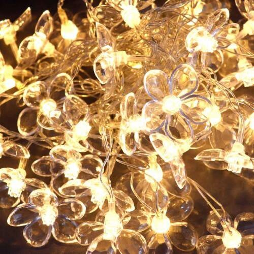 ریسه طرح گل PVC بزرگ آفتابی طول 5.5 متر