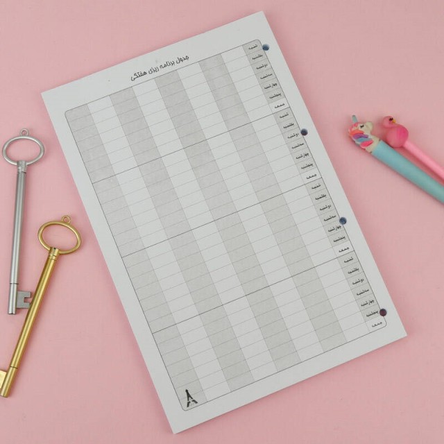 کاغذ کلاسوری ۱۰۰ برگ Eiffel