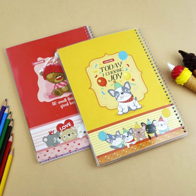 دفتر سیمی ۶۰ برگ طرح فانتزی Nahal Max کد ۹۶۲۵