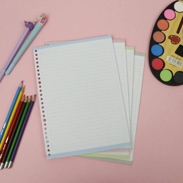 کاغذ کلاسوری ۱۰۰ برگ نهال آلما کد ۷۷۹۰