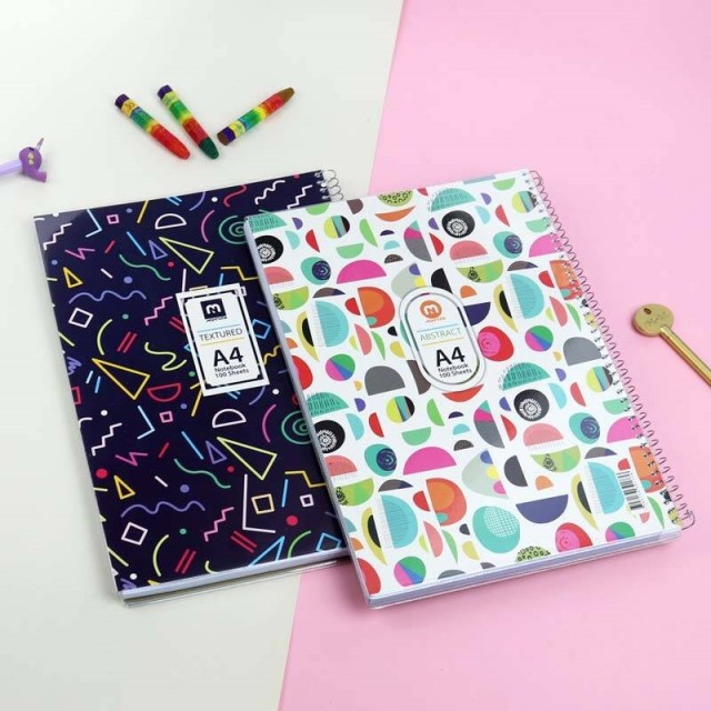 دفتر سیمی ۱۰۰ برگ Nahal Max کد ۹۱۷۳