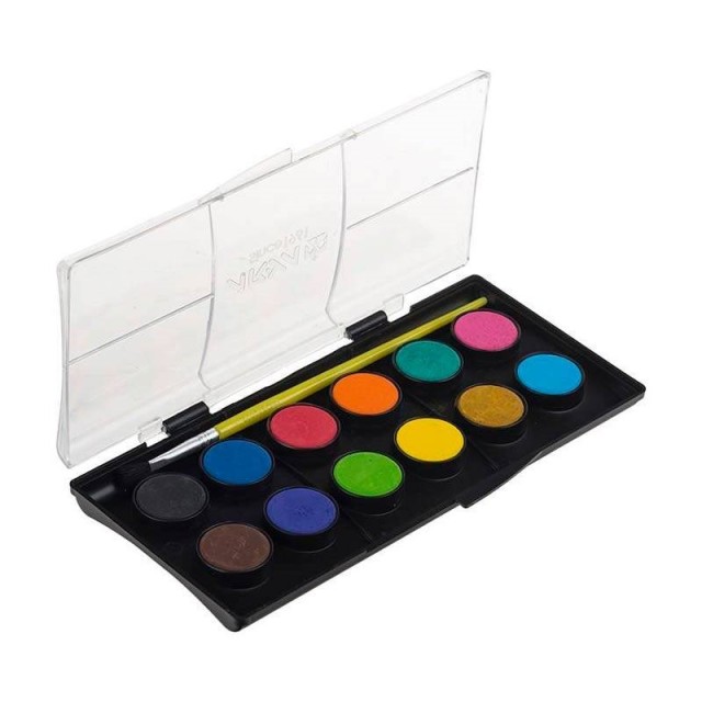 آبرنگ ۱۲ رنگ آریا Arya 5008