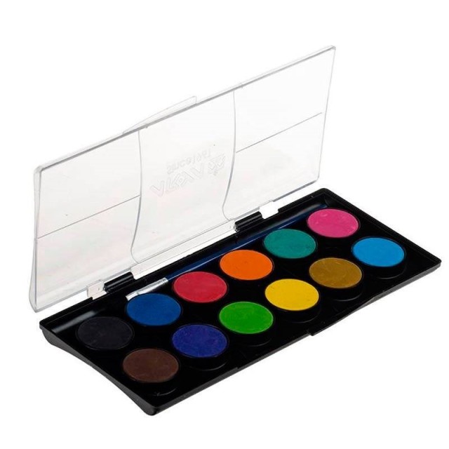 آبرنگ ۱۲ رنگ آریا Arya 5009