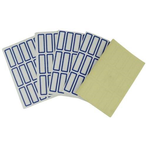 برچسب دور آبی ۱۰*۴۰ میلی متر بسته ۷۵۰ عددی