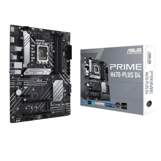 مادربرد ایسوس Prime H670-PLUS D4 DDR4