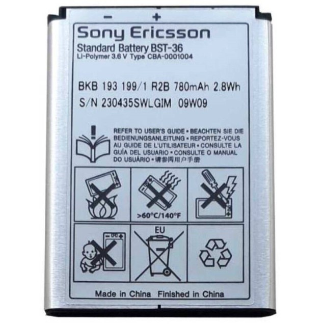 باتری موبایل اورجینال Sony K310 BST-36