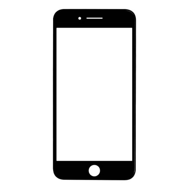 گلس تعمیراتی iPhone 5S مشکی