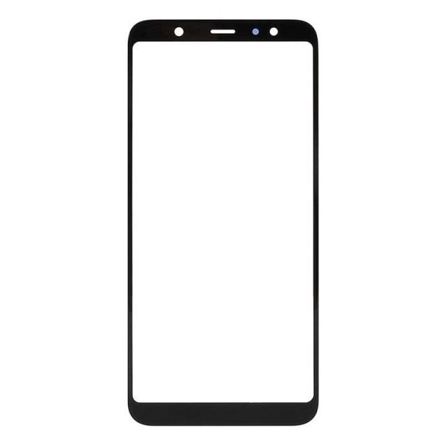 گلس تعمیراتی Samsung A6 2018 + OCA مشکی