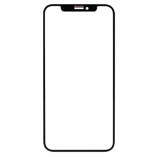 گلس تعمیراتی iPhone 12Pro + OCA + Frame مشکی