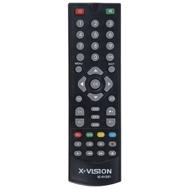 کنترل گیرنده دیجیتال ایکس ویژن X.VISION IE-R1251