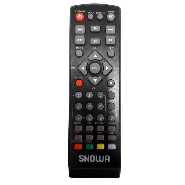 کنترل گیرنده دیجیتال اسنوا SNOWA