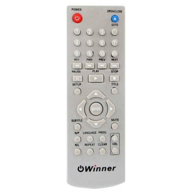 کنترل دی وی دی Winner