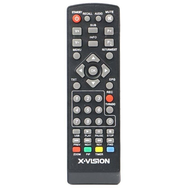 کنترل گیرنده دیجیتال ایکس ویژن X.vision 885