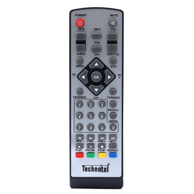کنترل گیرنده دیجیتال تکنوتل Technotel 3156 طرح کسری