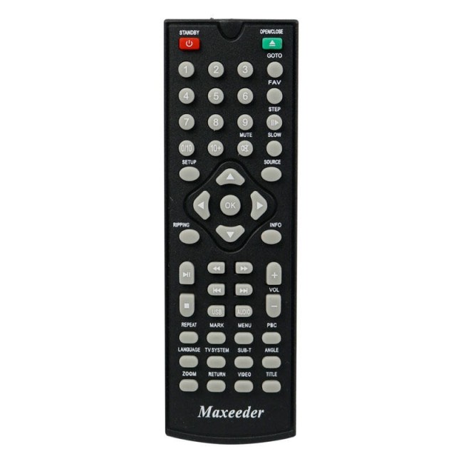کنترل DVD مکسیدر Maxeeder