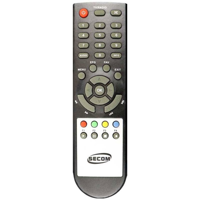 کنترل گیرنده دیجیتال Secom دو ردیف