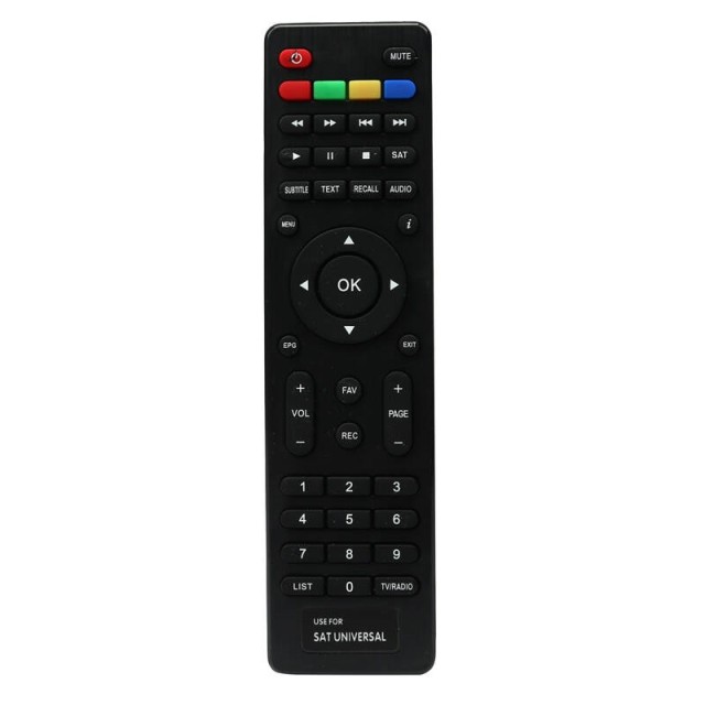کنترل گیرنده دیجیتال ست SAT UNIVERSAL Class HD