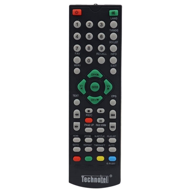 کنترل گیرنده دیجیتال Technotel IE-R1257/41091