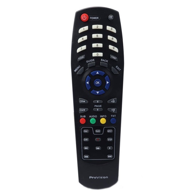 کنترل گیرنده پرو ویژن Provision 4622