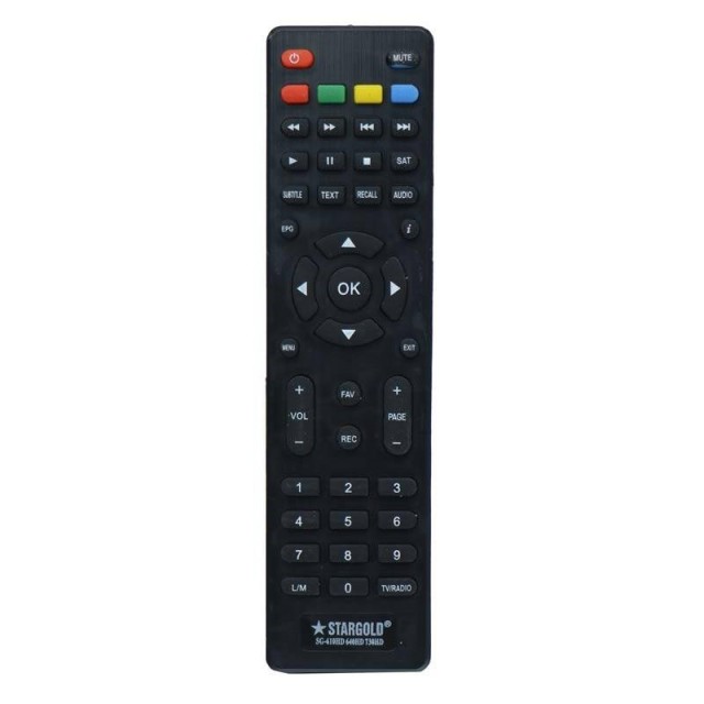 کنترل گیرنده دیجیتال STARGOLD SG-610HD/460HD/730HD