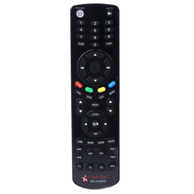 کنترل گیرنده استارست StarSat SR-2100HD