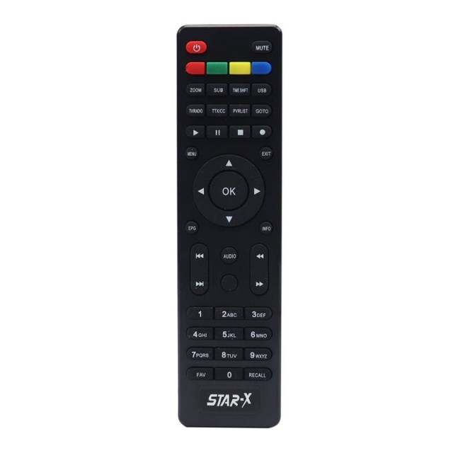 کنترل گیرنده دیجیتال استار ایکس Star.x 43000/47000