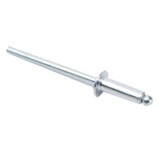 میخ پرچ آلومینیومی پرچ سایز ۱۲*۴ میلی متر پک ۱۰۰۰ عددی