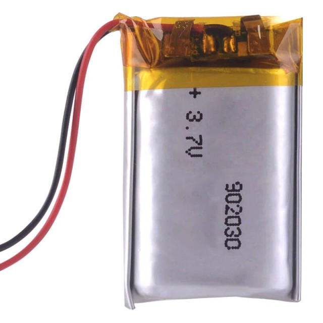 باتری لیتیومی آدامسی ۶۰۰mAh 90*20*30mm 902030