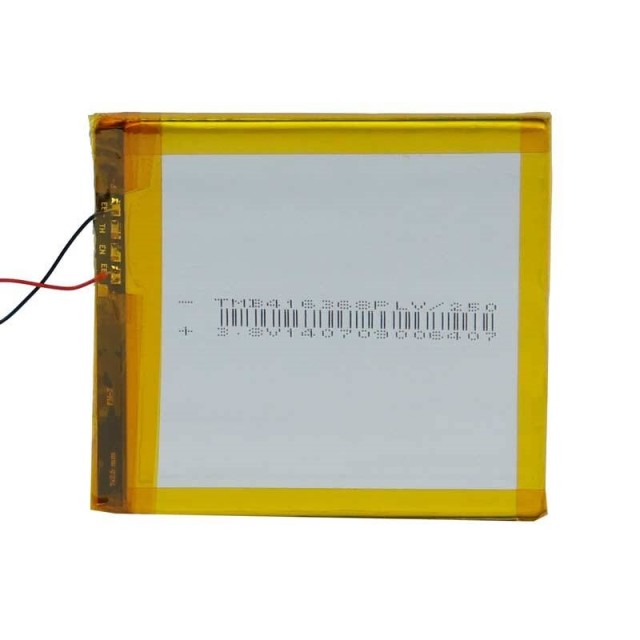 باتری لیتیوم ۲۵۰mAh 3*63*70mm 416368