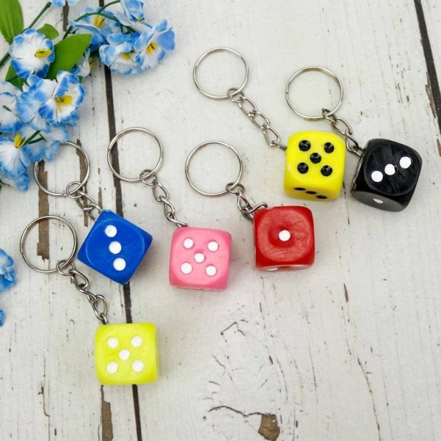 جا کلیدی تاس بزرگ رنگی