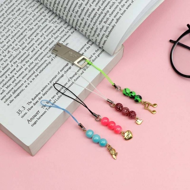 آویز فلش و موبایل طرح آبرنگ