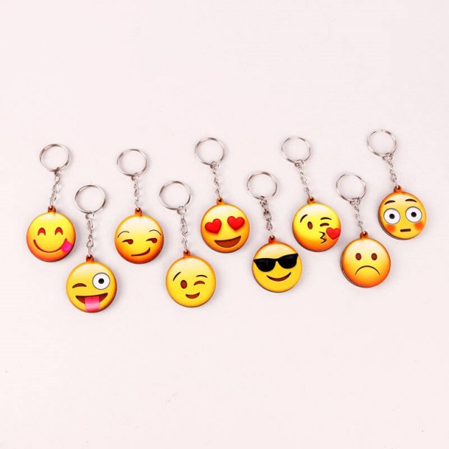 جا کلیدی چوبی طرح ایموجی و اسکلت