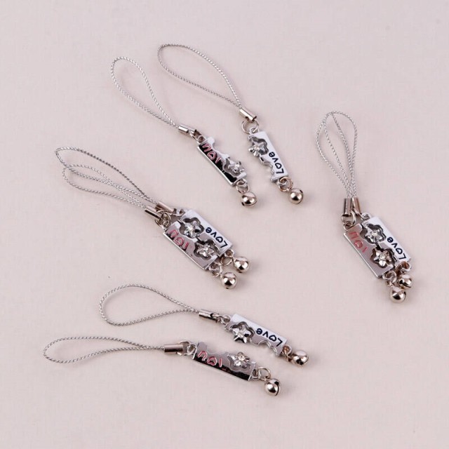 آویز فلش و موبایل طرح ست Love You