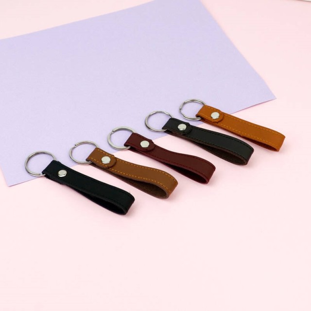 جا کلیدی چرمی حلقه دار