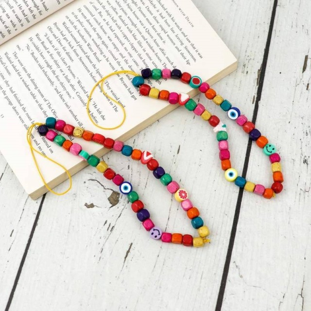 آویز فلش و موبایل چوبی