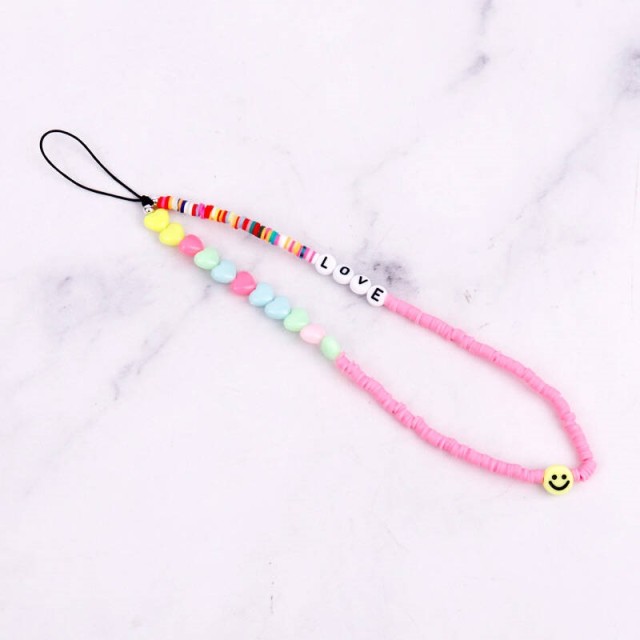 آویز فلش و موبایل فیمو قلب رنگی