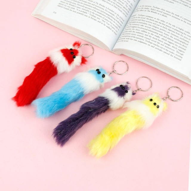 جاکلیدی سمور دو رنگ