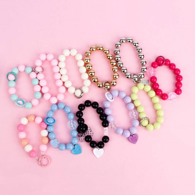 آویز موبایل دستبندی مروارید درشت