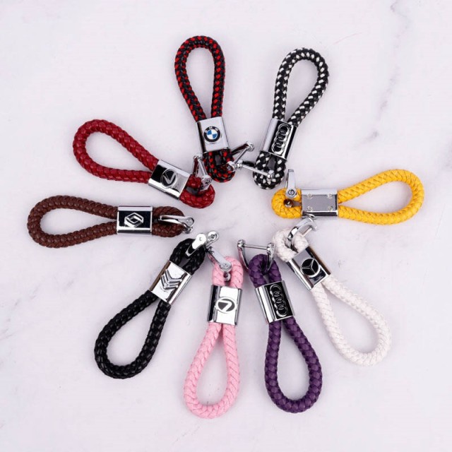 جا کلیدی چرمی بافت