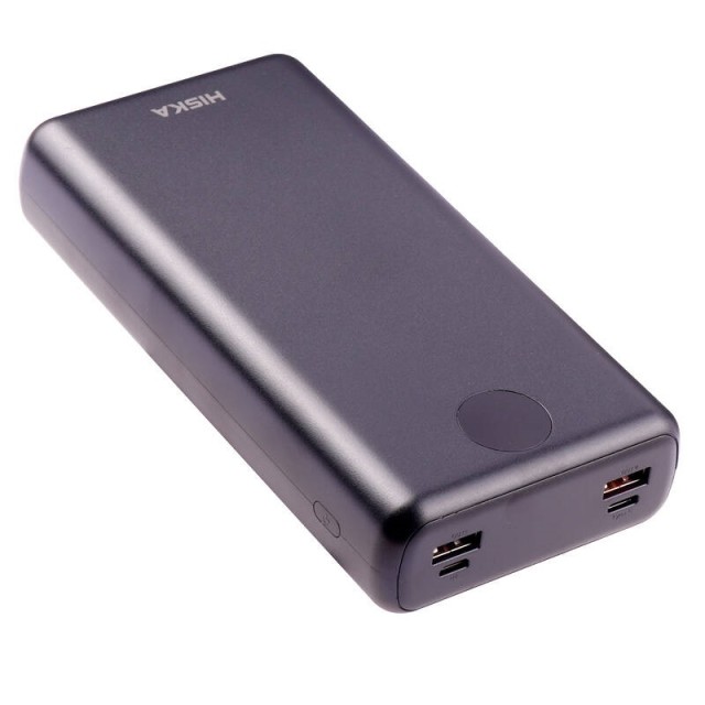 پاور بانک فست شارژ ۳۰۰۰۰ هیسکا Hiska QI-309PD PD 22.5W