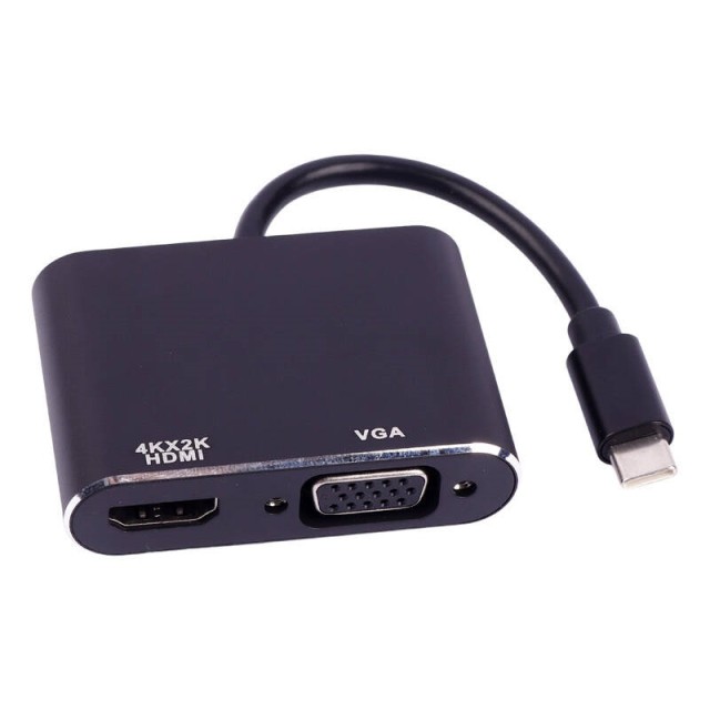 تبدیل V-Net Type-C to HDMI / VGA