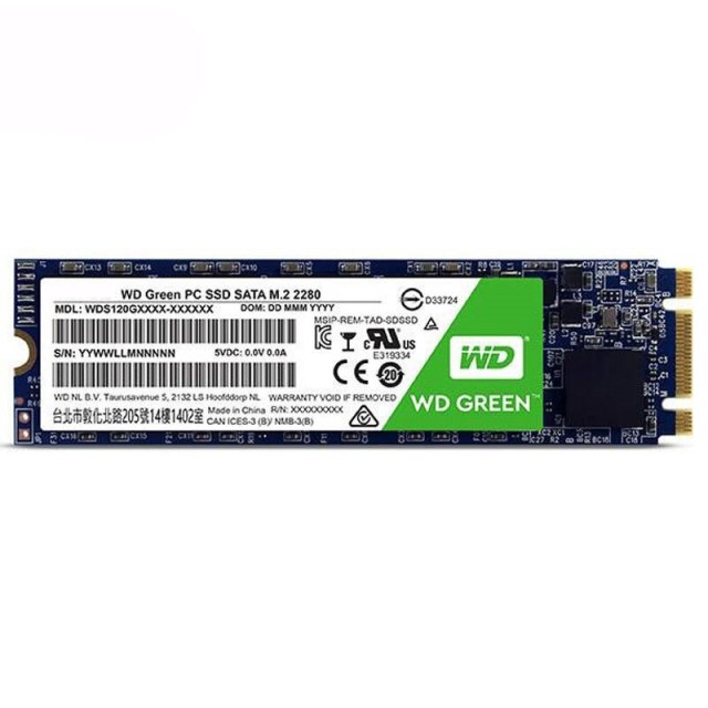 حافظه SSD وسترن دیجیتال Western Digital Green 120GB M.2