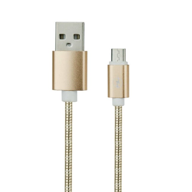 کابل میکرو یو اس بی روکش فلزی ۱m شرینک