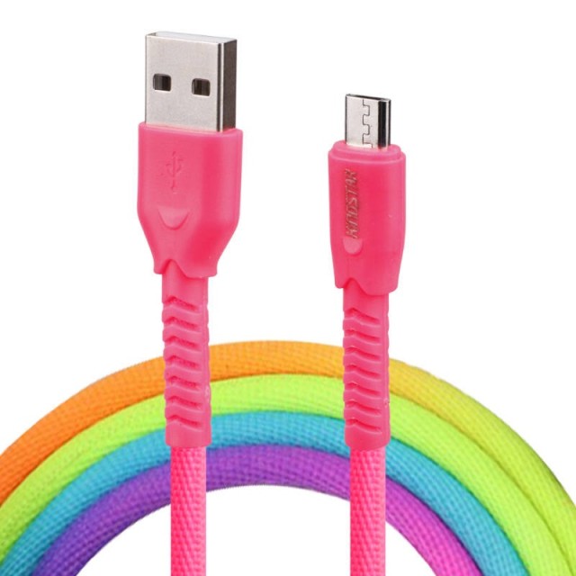 کابل میکرو یو اس بی فست شارژ KingStar K106A 2.1A 1m