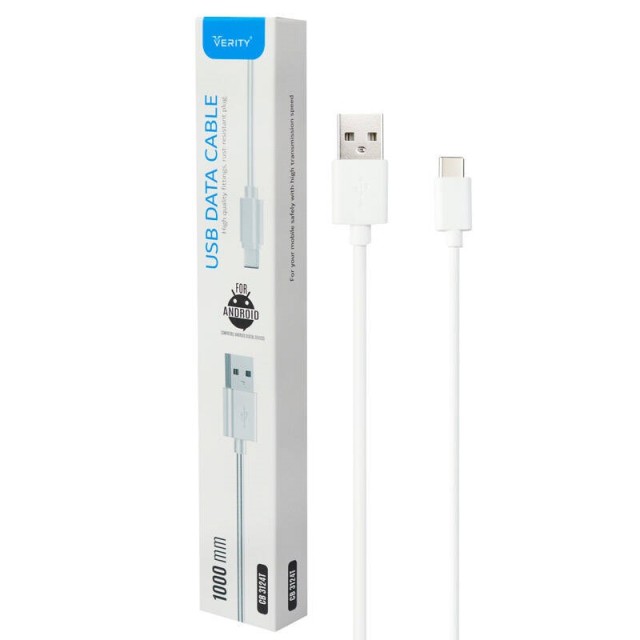 کابل تایپ سی Verity CB 3124T 1m