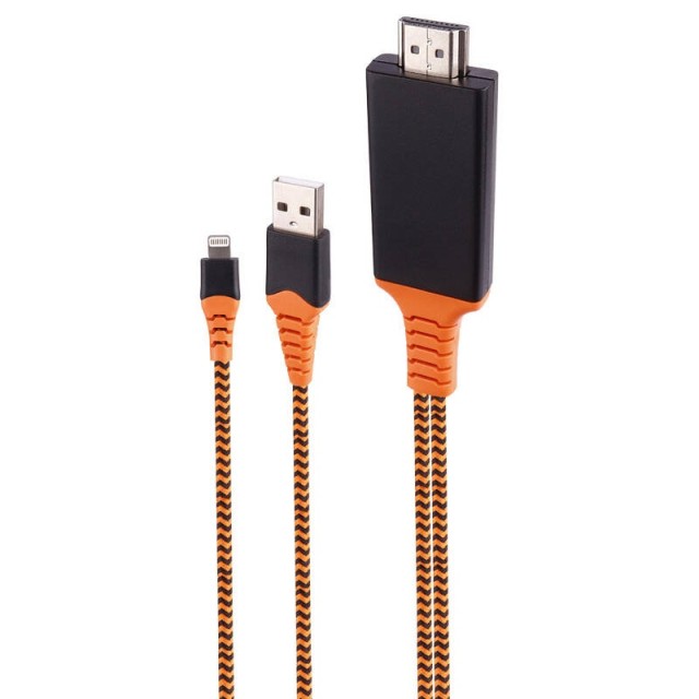 کابل تبدیل LD19A Lightning to HDMI 2m