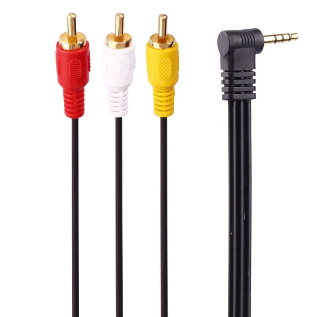 کابل ۱ به ۳ صدا ۱٫۵m یکسر Mdianoor L