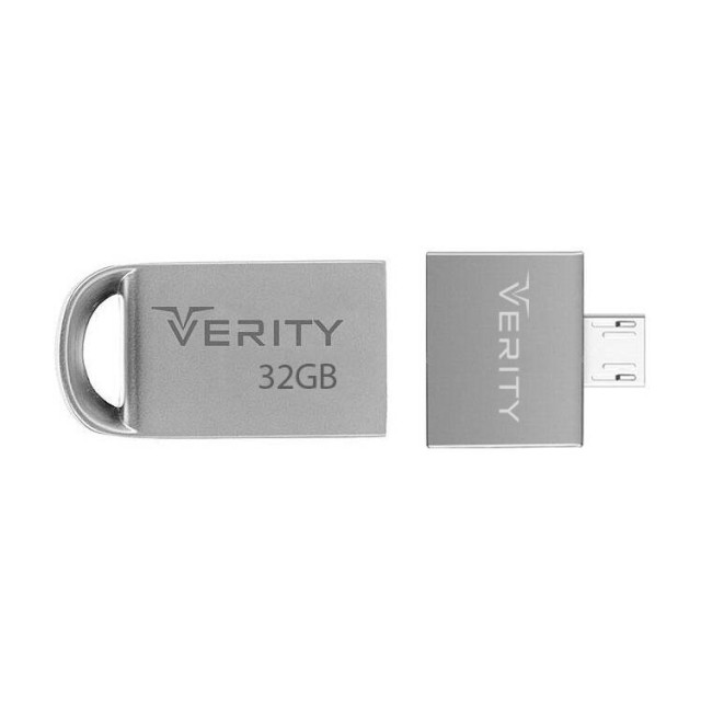 فلش ۳۲ گیگ وریتی VERITY V811O + تبدیل OTG