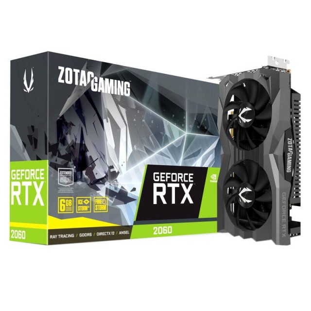 کارت گرافیک Zotac Gaming GeForce RTX2060 6GB GDDR6 192Bit